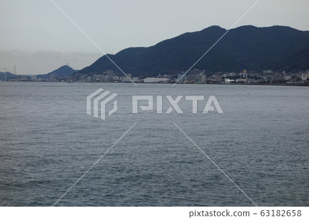 Kanmon Strait from Akasaka Beach 63182658