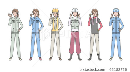 各種工人 63182756