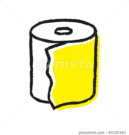 衛生紙的例證日用品的。 63185362