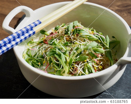 Fresh Sedum Sprout Salad Fresh Sedum Sprout Salad 63188765