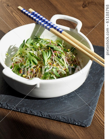 Fresh Sedum Sprout Salad Fresh Sedum Sprout Salad 63188768