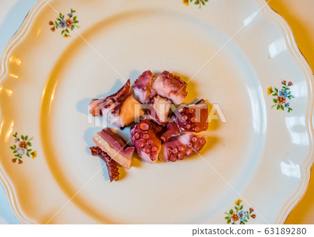 Marinated octopus in Italy 63189280