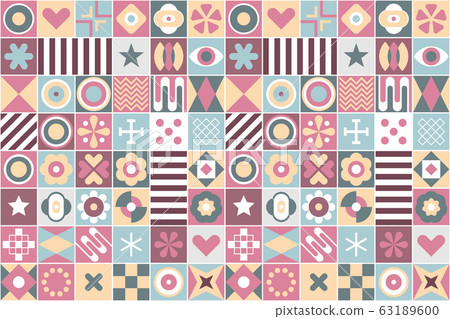 Abstract Geometric Patterns Seamless Background 63189600