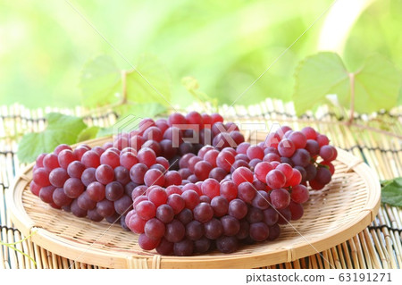 Grape Delaware Harvest Nature Background 63191271