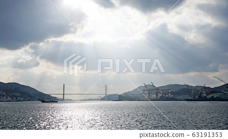 Scenery of Nagasaki Harbor 63191353