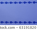 Blue fish / frame 63191820