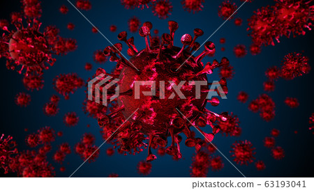 Coronavirus COVID-19 Alert SOS. Pandemic virus medical health risk, immunology, virology, epidemiology concept. Microscope virus background Coronavirus COVID-19 Alert SOS. Pandemic virus medical health risk, immunology, virology, epidemiology concept. Microscope virus background 63193041