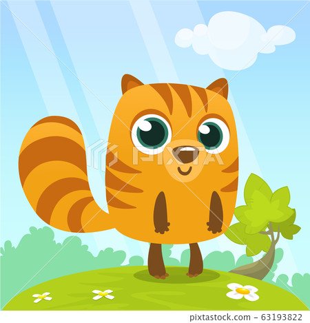 Cartoon Chipmunk or marmot Cartoon Chipmunk or marmot 63193822