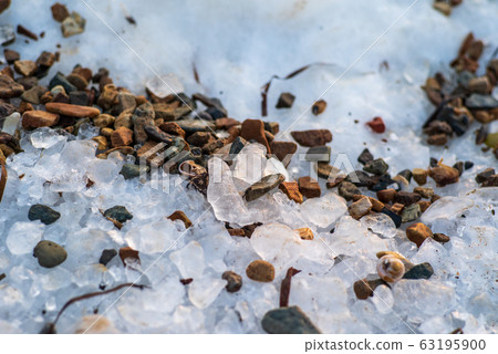 Ice along the sea Ice along the sea 63195900