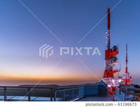 Radio towers at Mount Inasa Observation Platform Radio towers at Mount Inasa Observation Platform 63196673