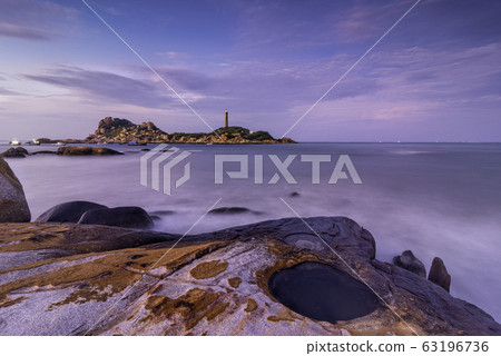 Ke Ga lighthouse, a famous place to visit at Phan Thiet, Binh Thuan, central Vietnam Ke Ga lighthouse, a famous place to visit at Phan Thiet, Binh Thuan, central Vietnam 63196736