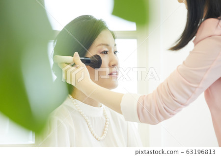 美容，化妝品，化妝，女商人，商業，首席執行官，老闆，代表，設計師，髮廊，美容院，房子 63196813