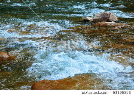 landscape, beautiful view of mountain river in landscape, beautiful view of mountain river in 63196898