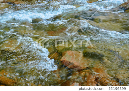 landscape, beautiful view of mountain river in landscape, beautiful view of mountain river in 63196899