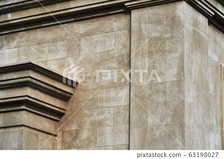closeup of architectural element for background or 63198027