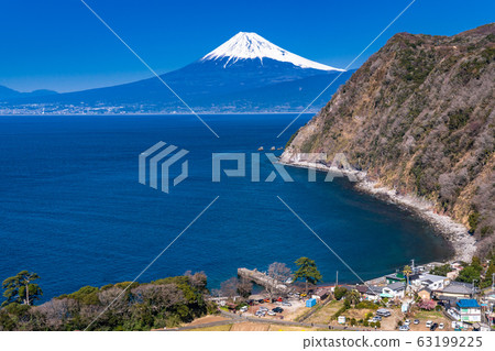"Shizuoka Prefecture" Mt. Fuji seen from Ida Glitter Hill "Shizuoka Prefecture" Mt. Fuji seen from Ida Glitter Hill 63199225