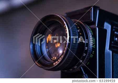 古董相機鏡頭 63199459