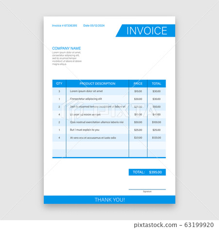 Business card with invoice. Customer service 63199920