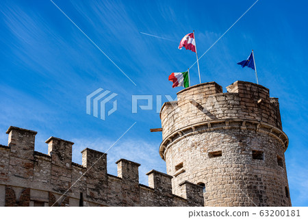 Castello del Buonconsiglio - Medieval Castle in Trento Italy 63200181