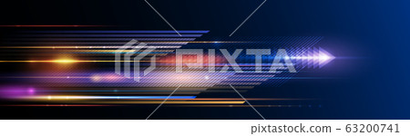Illustration of light ray, stripe line with blue light, speed motion background. Vector design abstract, science, futuristic, energy, modern digital technology concept for wallpaper, banner background Illustration of light ray, stripe line with blue light, speed motion background. Vector design abstract, science, futuristic, energy, modern digital technology concept for wallpaper, banner background 63200741