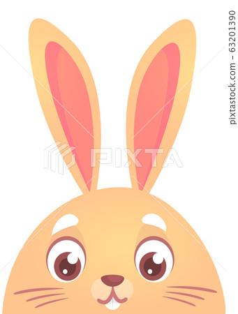 Happy Bunny rabbit cartoon. Vector illustration Happy Bunny rabbit cartoon. Vector illustration 63201390