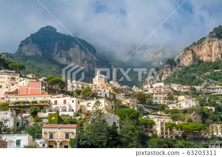 Colorful Positano village 63203311