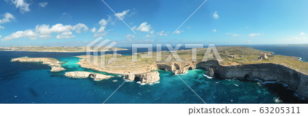 Aerial drone panorama photo - The famous Blue Aerial drone panorama photo - The famous Blue 63205311