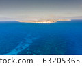 Aerial view of Comino island. Drone landscape. 63205365