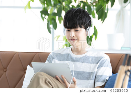 Men tablet headphones Men tablet headphones 63205920