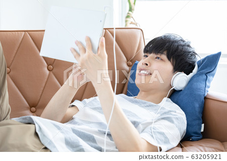 Men tablet headphones Men tablet headphones 63205921