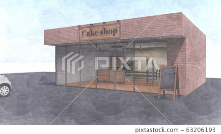 蛋糕店沒有人圖42 63206193