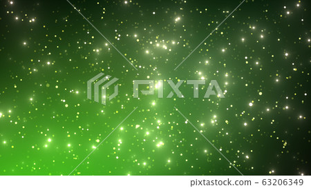 Illuminated glitter space neon light particle 3d illustration background back Illuminated glitter space neon light particle 3d illustration background back 63206349