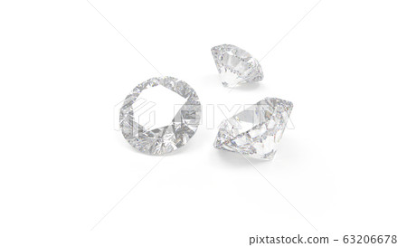 Diamond background white CG Diamond background white CG 63206678