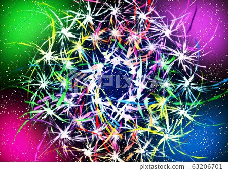 Space Kaleidoscope-v4 - Stock Illustration [63206701] - PIXTA