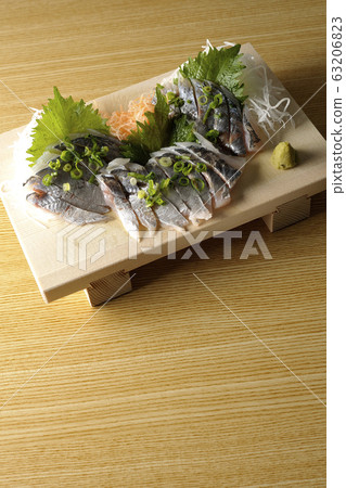 Horse mackerel sashimi Horse mackerel sashimi 63206823