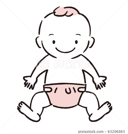 Hand painted 1color1baby smile 63206863