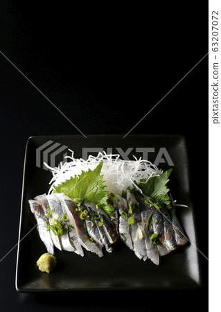 Horse mackerel sashimi Horse mackerel sashimi 63207072