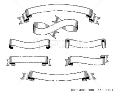 vintage ribbon vintage ribbon 63207504