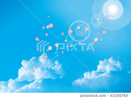 藍天:晴間多雲天氣晴朗晴間多雲藍天雲來雲花瓣櫻桃櫻花 藍天:晴間多雲天氣晴朗晴間多雲藍天雲來雲花瓣櫻桃櫻花 63208760