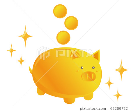 Pig piggy piggy bank piggy bank money coin 63209722