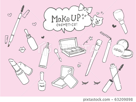 Cosmetic item line drawing 63209898