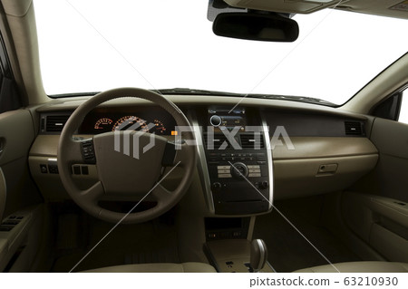豪華自動乘用車內部方向盤儀表板 豪華自動乘用車內部方向盤儀表板 63210930