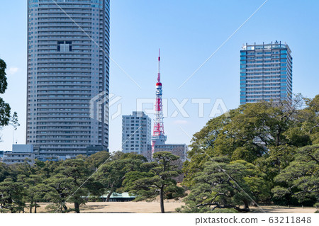 東京橫濱公園橫濱和東京鐵塔 東京橫濱公園橫濱和東京鐵塔 63211848