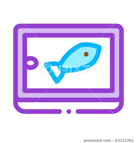 Canned Fish Tin Icon Vector Outline Illustration 63213362