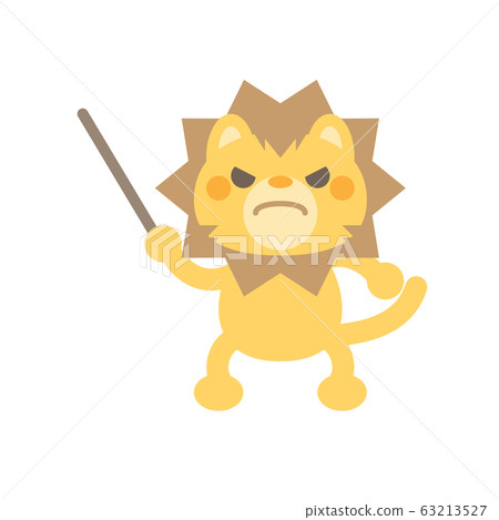 指著棍子獅子生氣 指著棍子獅子生氣 63213527