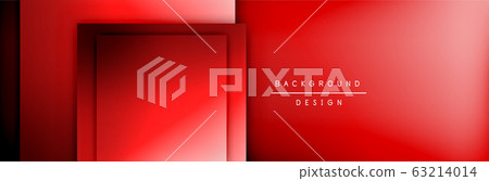 Square shapes composition geometric abstract background. 3D shadow effects and fluid gradients. Modern overlapping forms Square shapes composition geometric abstract background. 3D shadow effects and fluid gradients. Modern overlapping forms 63214014