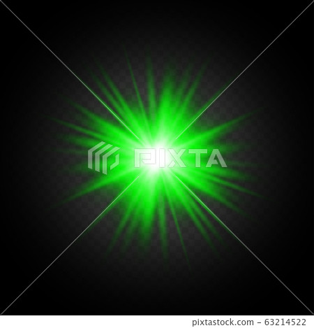 Light flare on black background. Holiday glowing 63214522