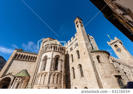 San Vigilio Cathedral and medieval Civic Tower - Trento Italy 63216034