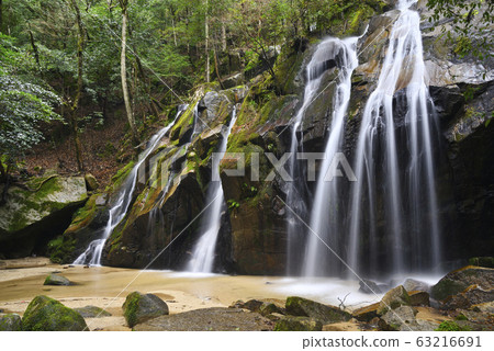Kinayori Waterfall (Miyazu City, Kyoto Prefecture) Kinayori Waterfall (Miyazu City, Kyoto Prefecture) 63216691