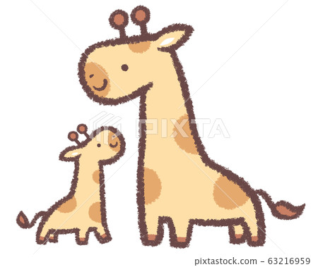 麒麟父母和孩子 63216959